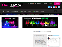 Tablet Screenshot of neptunelightsystems.com